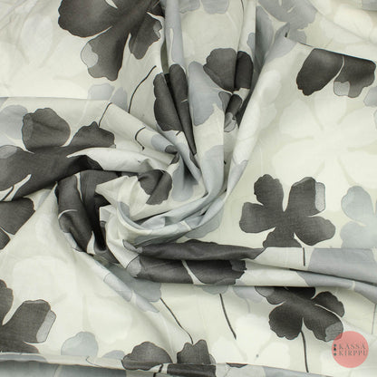 Flowers Thin Fabric - Piece