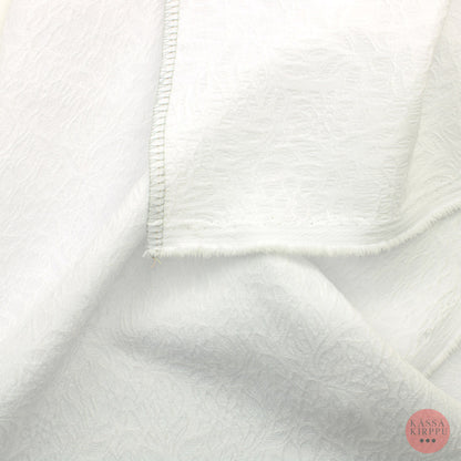 White Clothing Fabric - Piece