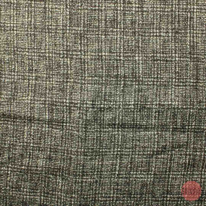 Gray and white wool fabric - Made to measure