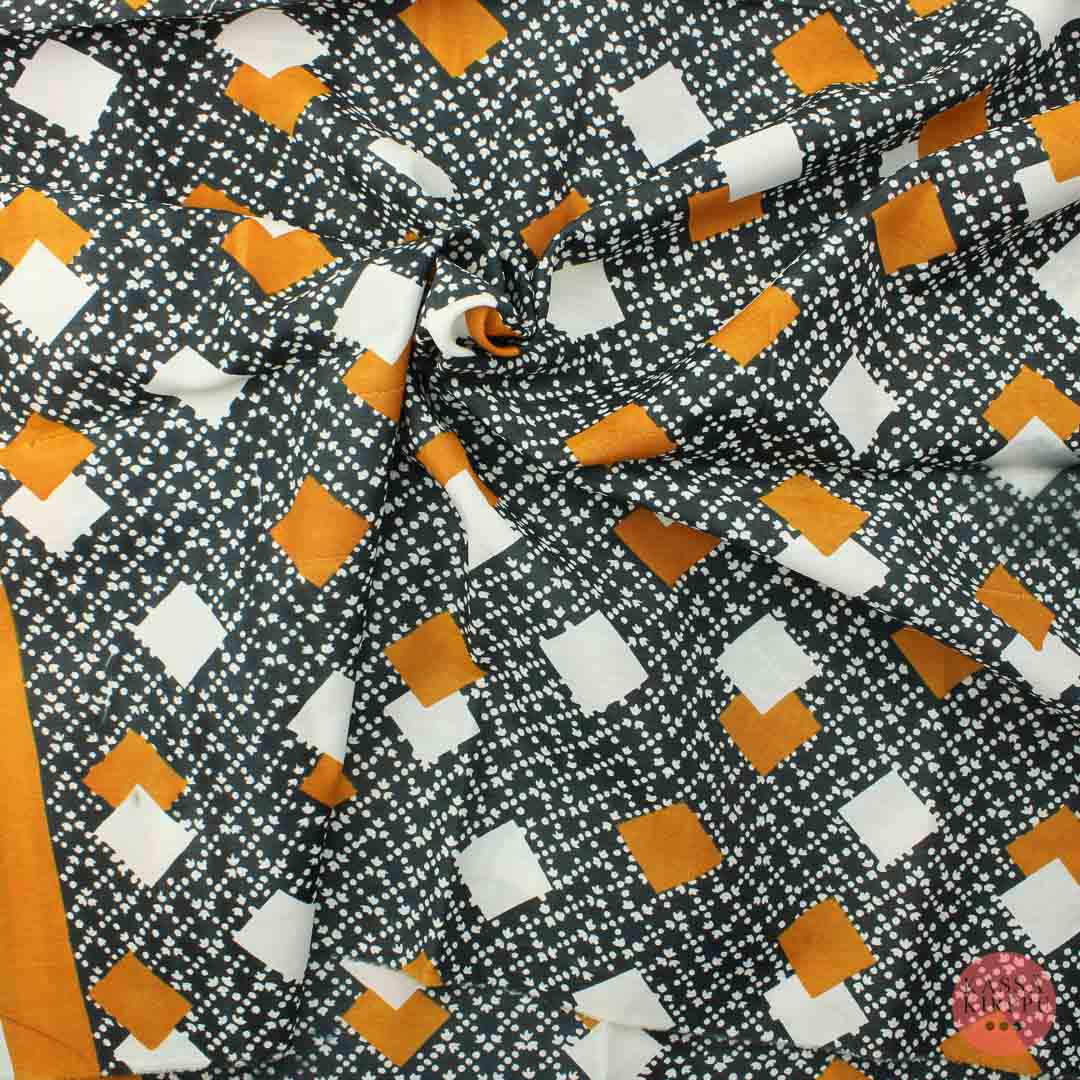 Patterned Thin Clothing Fabric - Piece