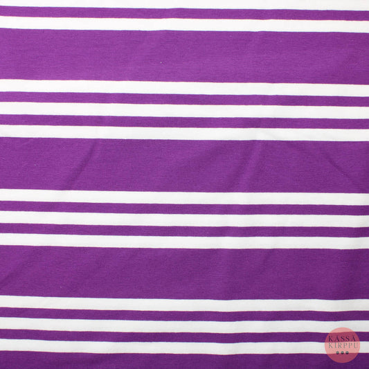 Purple 3-stripe Trikoo - Made to measure