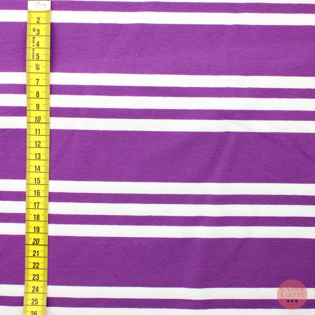 Purple 3-stripe Trikoo - Made to measure