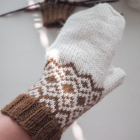 Frosting - Gloves - Knitting instructions