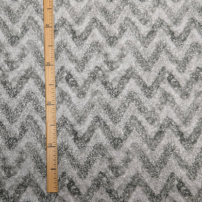 FabriKing Zigzag Glitter Trikoo - Made to measure