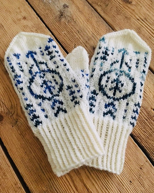 Looking Ahead - Mittens - Knitting instructions