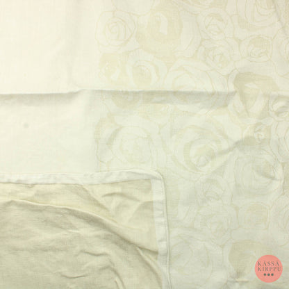 Rose-patterned Linen Tablecloth - Piece