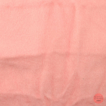 Pinkki tekokuituinen pehmeä kangas - Pala