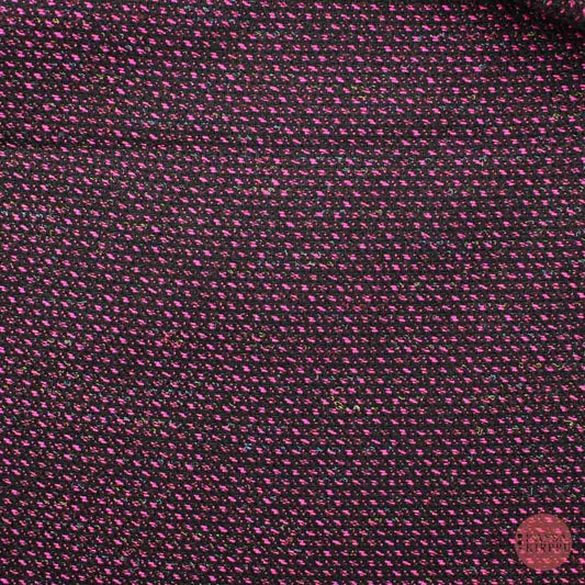 Pink and black Artificial fiber - Made to measure