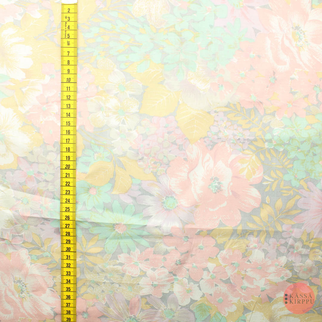 Warm Flowers Cotton - Made-to-measure