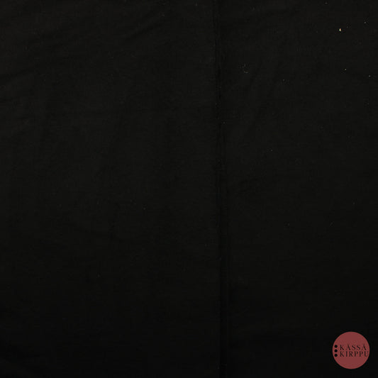 Black Felt Fabric - Piece