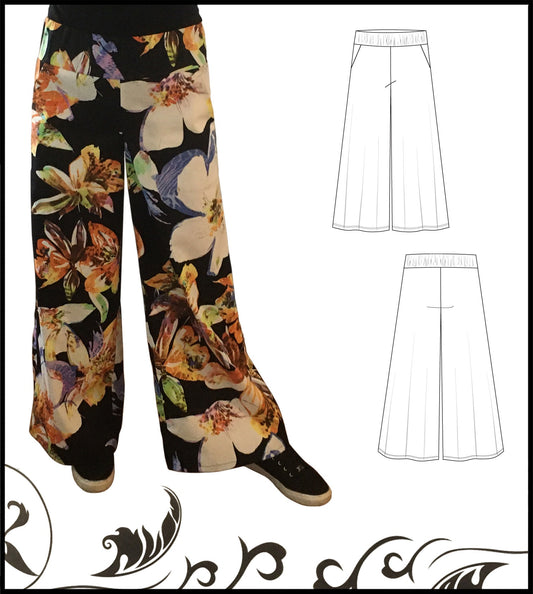 Loimu - Women's pants - Paper pattern