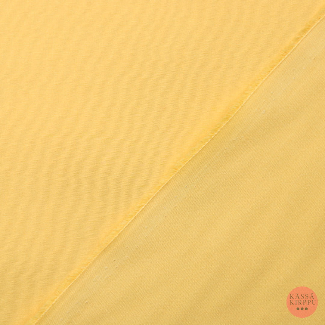 Klopmann  Keltainen puuvilla-polyesteri - Pala