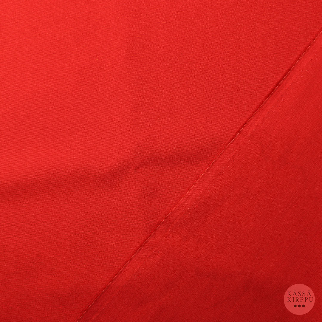 Klopmann  Raikas punainen puuvilla-polyesteri - Mittamyynti