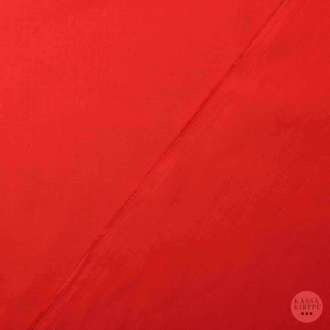 Klopmann Raikas punainen puuvilla-polyesteri - Pala