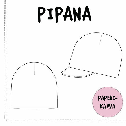 Pipana Pipo and Lippapipo - Paper pattern