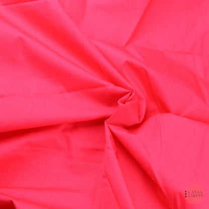 Red Synthetic Fabric - Piece