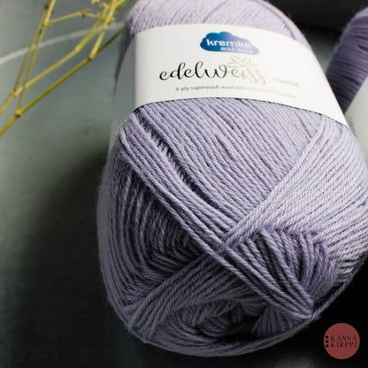 Edelweiss Classic - Vaalea violetti - 420