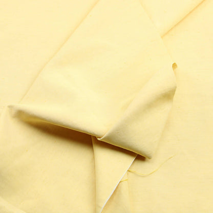 Light Yellow Non-Stretch Fabric - Piece