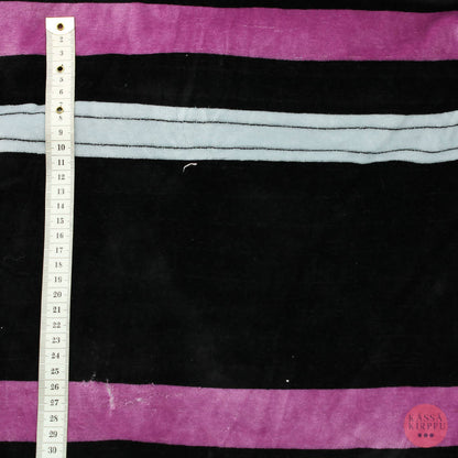 Striped Stretch Velvet - Piece Pack